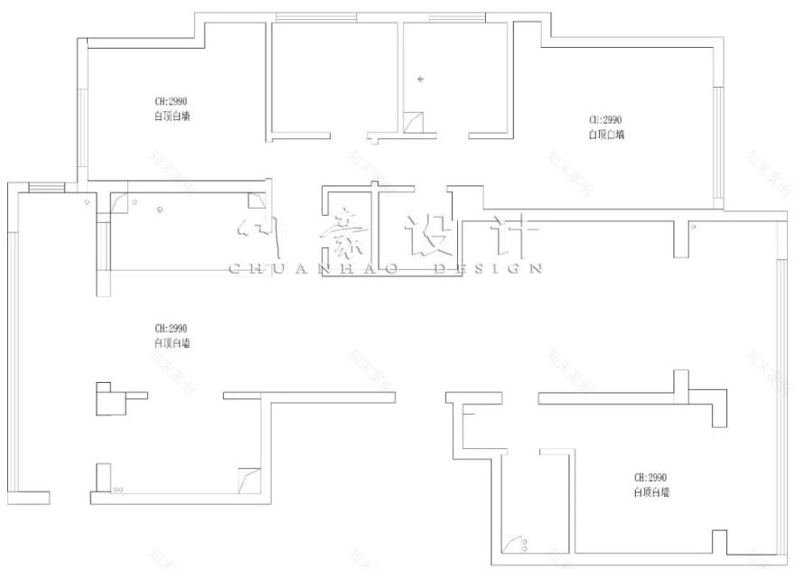 合肥玫瑰园 236㎡极简风,轻盈舒适的四室二厅-26