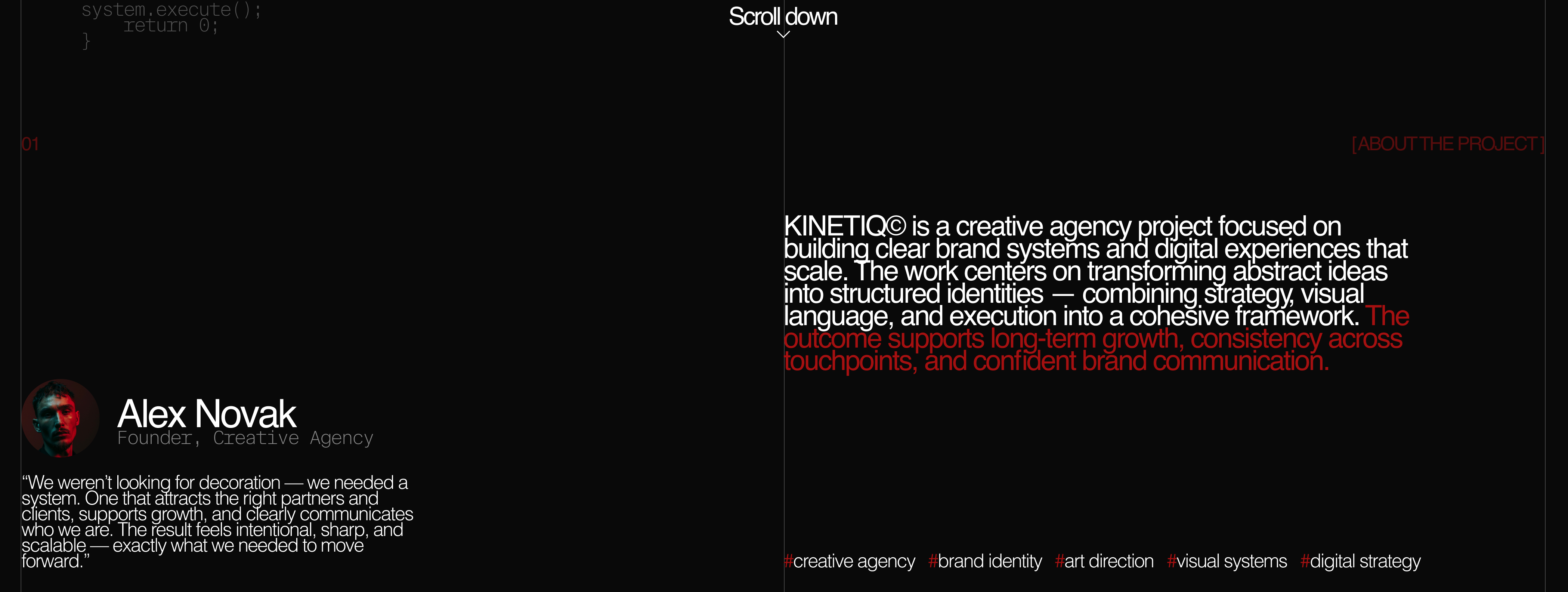 KINETIQ© — Creative Agency Website Design-0