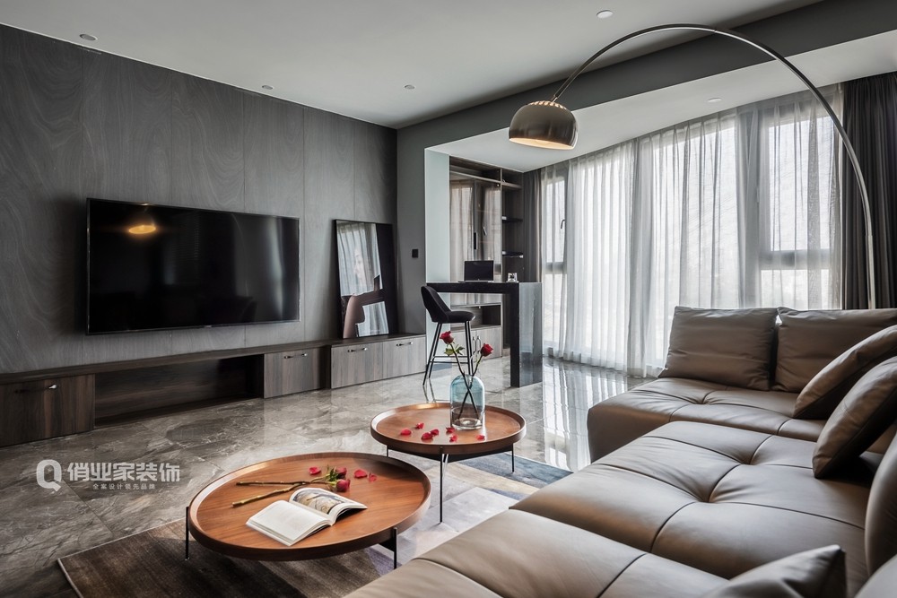 重庆金沙港湾 | 极简高级风设计亮点-0