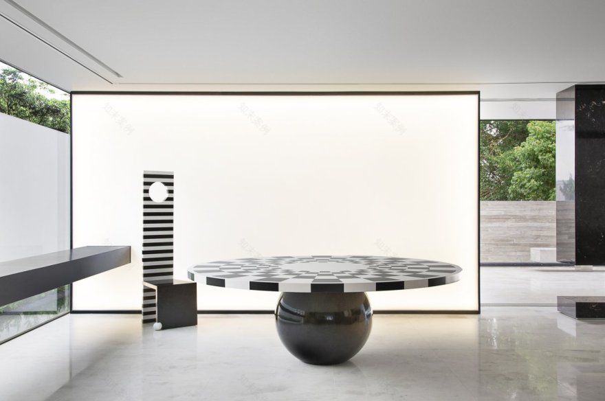 圣保罗 V2 House | 巴西大理石与乌木的时尚碰撞-12