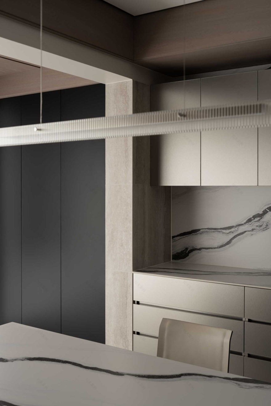 《叠序》240㎡顶跃改造丨成都宏福樘设计-21