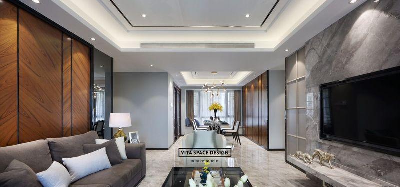 中洲中央公园 160 平方私宅 | 现代简约宁静美学之作-3