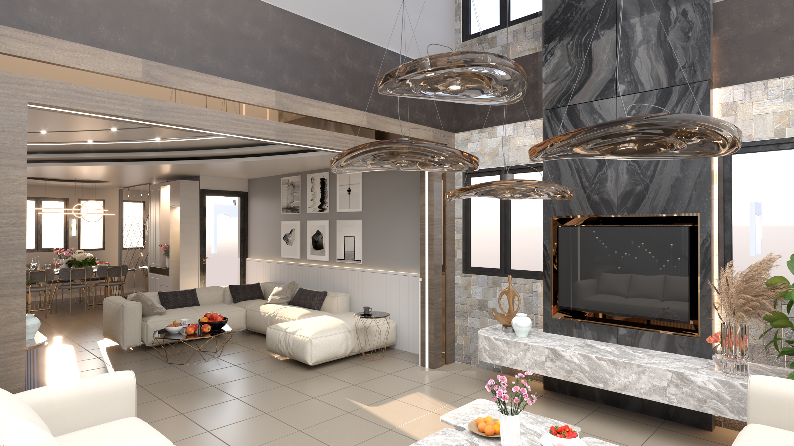 Living-Kitchen room-0