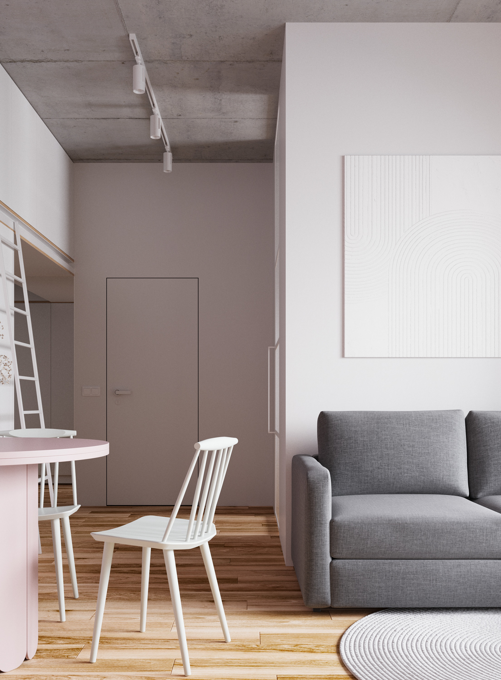 Cat Flat Apartment 3D visualization/ Line Design Studio-6