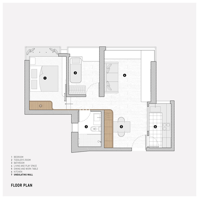 香港波浪形紧凑住宅丨中国香港-117