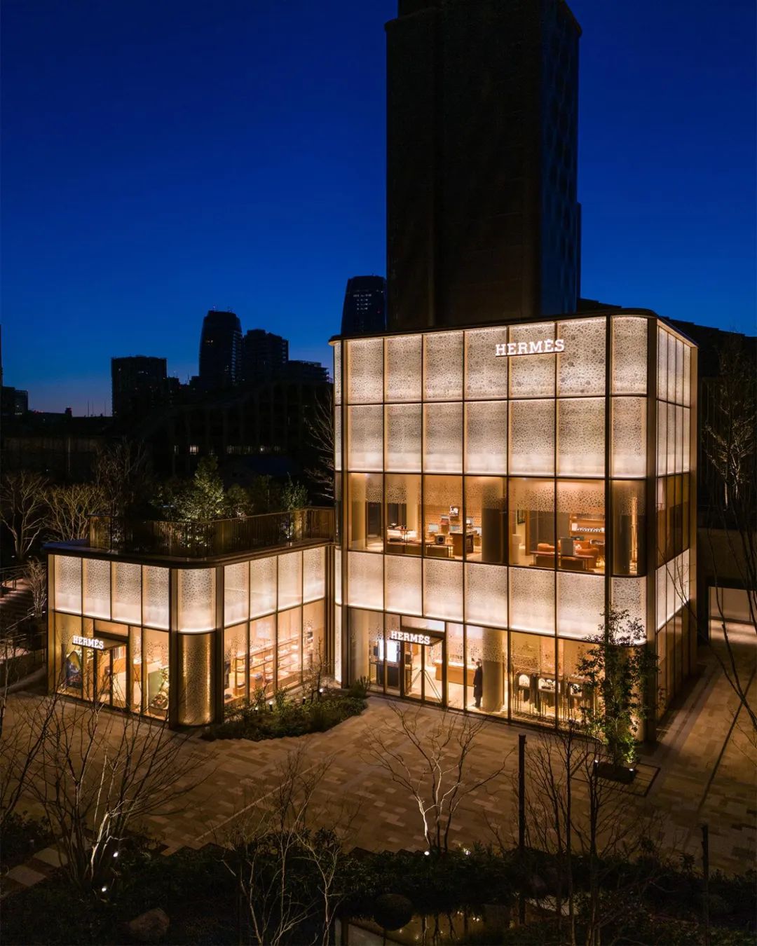 爱马仕麻布台店室内设计丨日本东京丨RDAI 建筑事务所-0