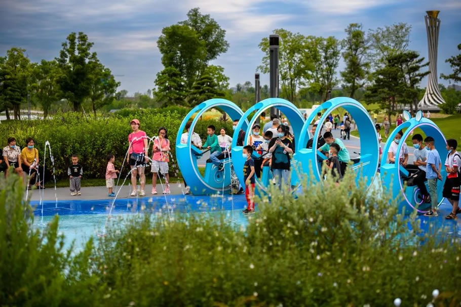 东安湖体育公园智慧体娱空间丨中国成都丨赛肯思智慧科技景观-19