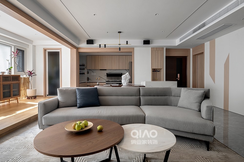 140㎡现代简约风装修案例丨中国重庆丨重庆俏业家装饰-22