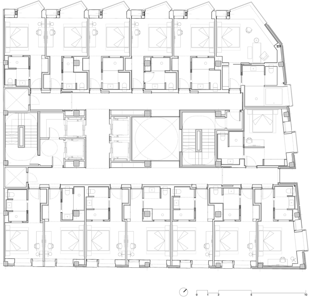 巴塞罗那版艾迪逊酒店 | 旧楼新生的城市更新之作-21