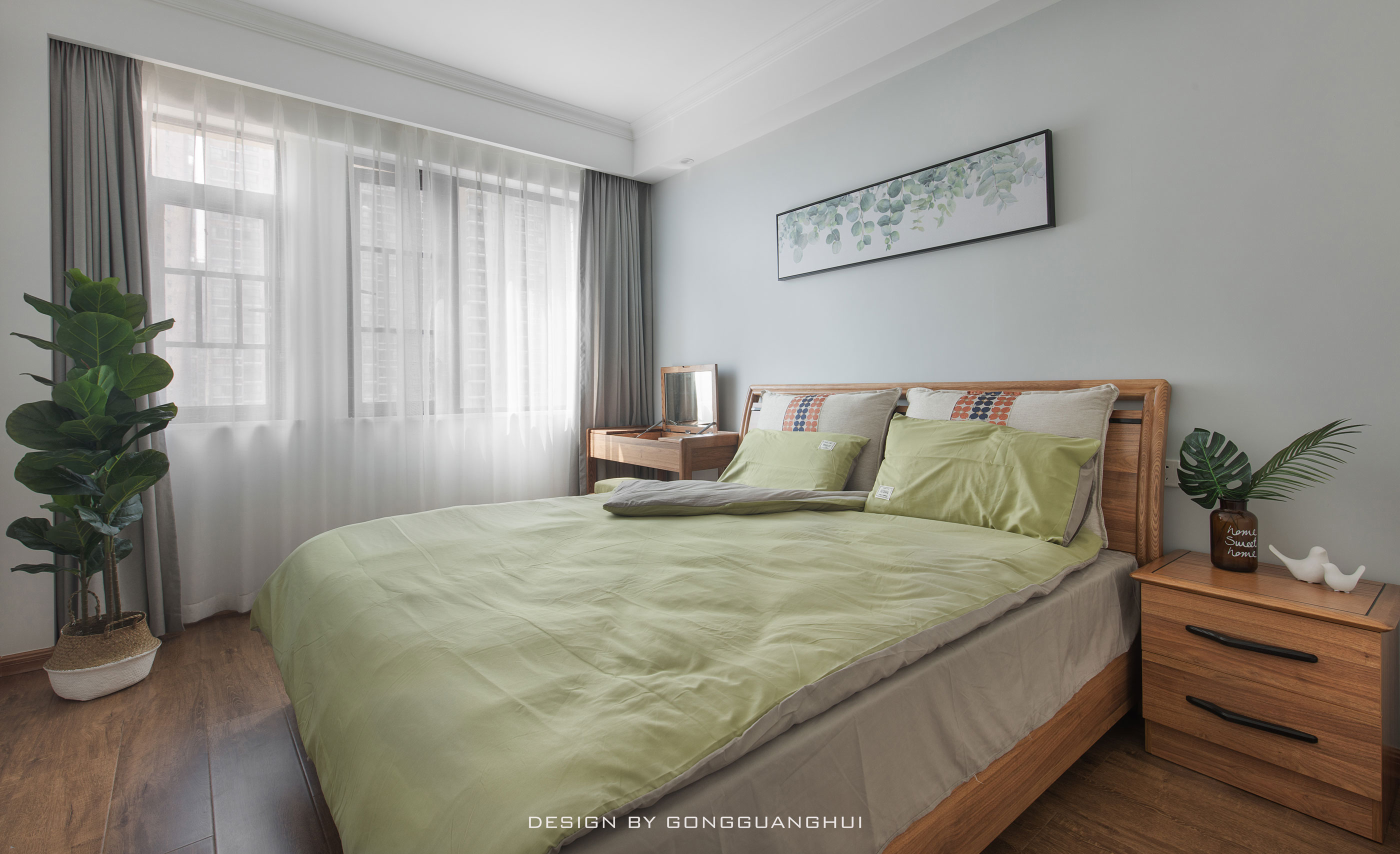 95 后北欧之家 | 北京御园 100 平三室两厅设计案例-32