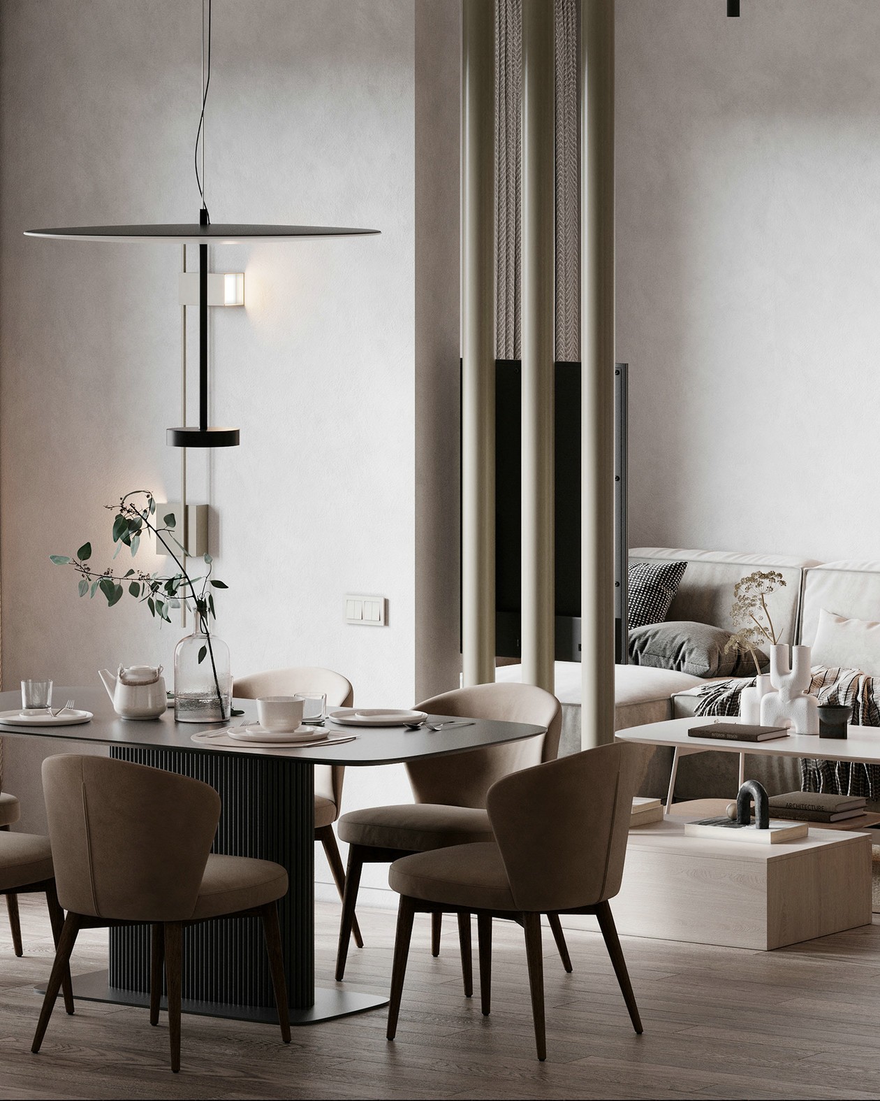 灰色系小空间公寓设计-6