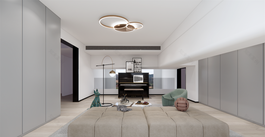 现代简约·木色住宅-15