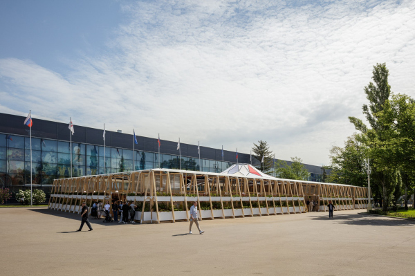 “Цветы и ячейки”(花卉与单元格)之花卉展览亭丨俄罗斯莫斯科丨DO buro-31