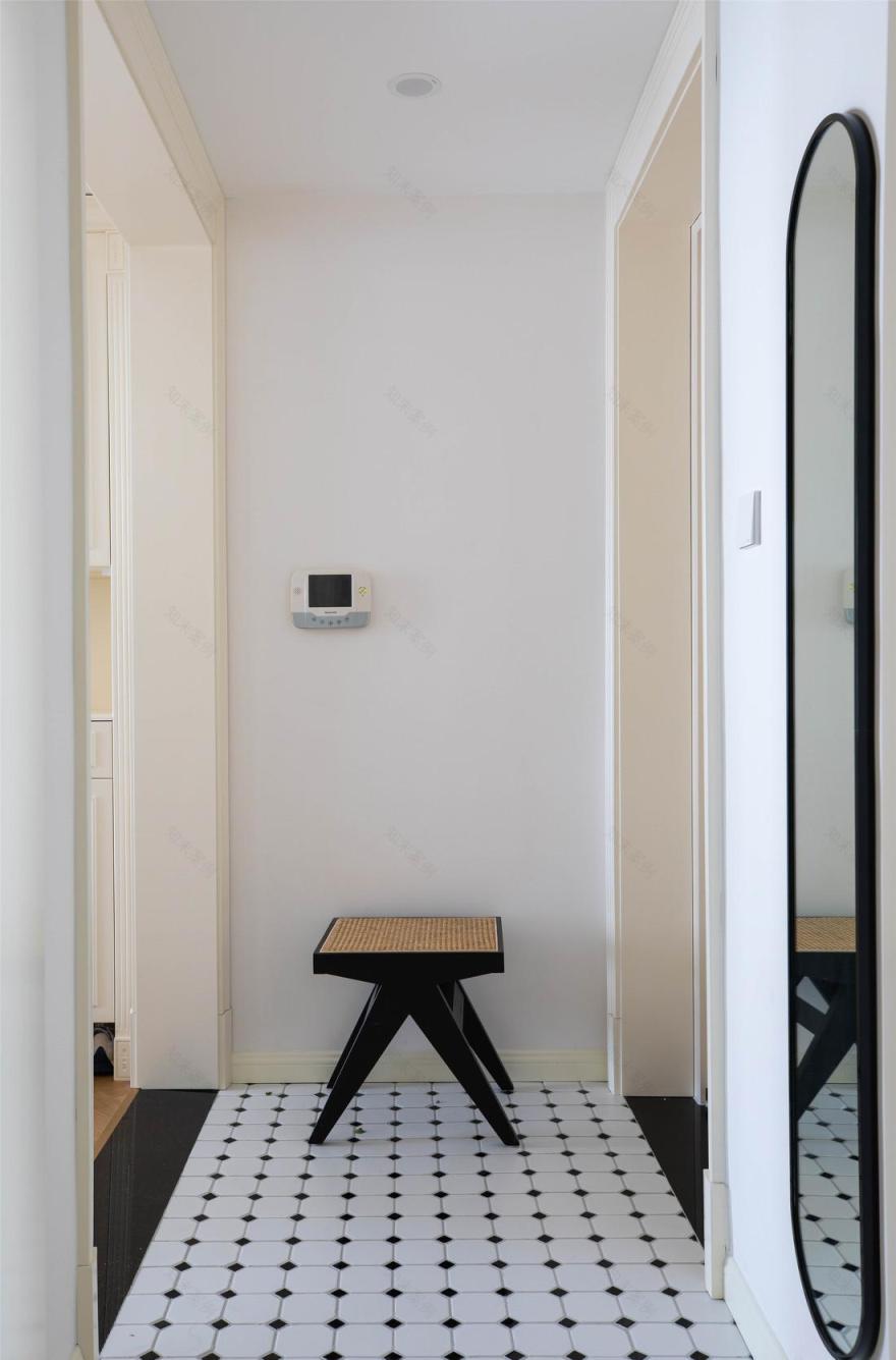 平层两房合一设计丨壹目设计-3