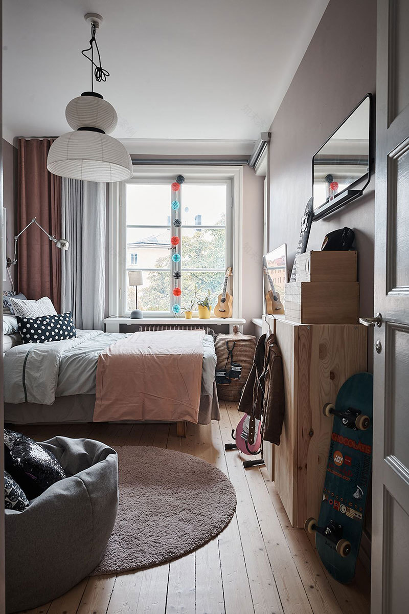 瑞典灰色调时尚公寓,打造温馨空间-29