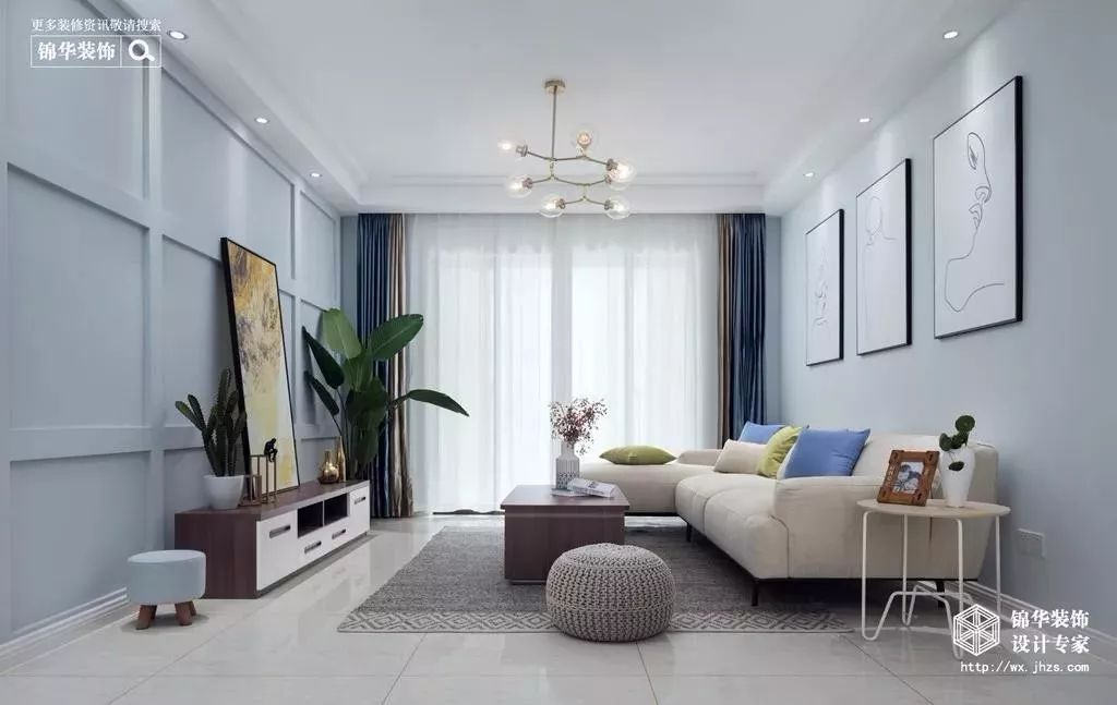 苏宁悦城 94 平北欧风,温馨婚房设计与祝福-92