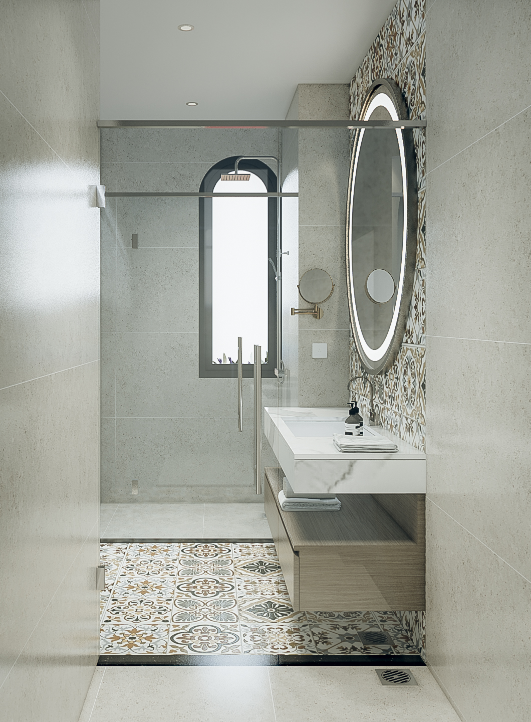 一字型单身公寓-6