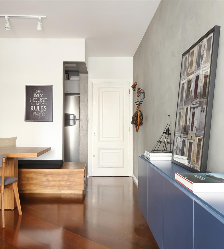 巴西 Vila Mariana 2 公寓现代简约设计-2