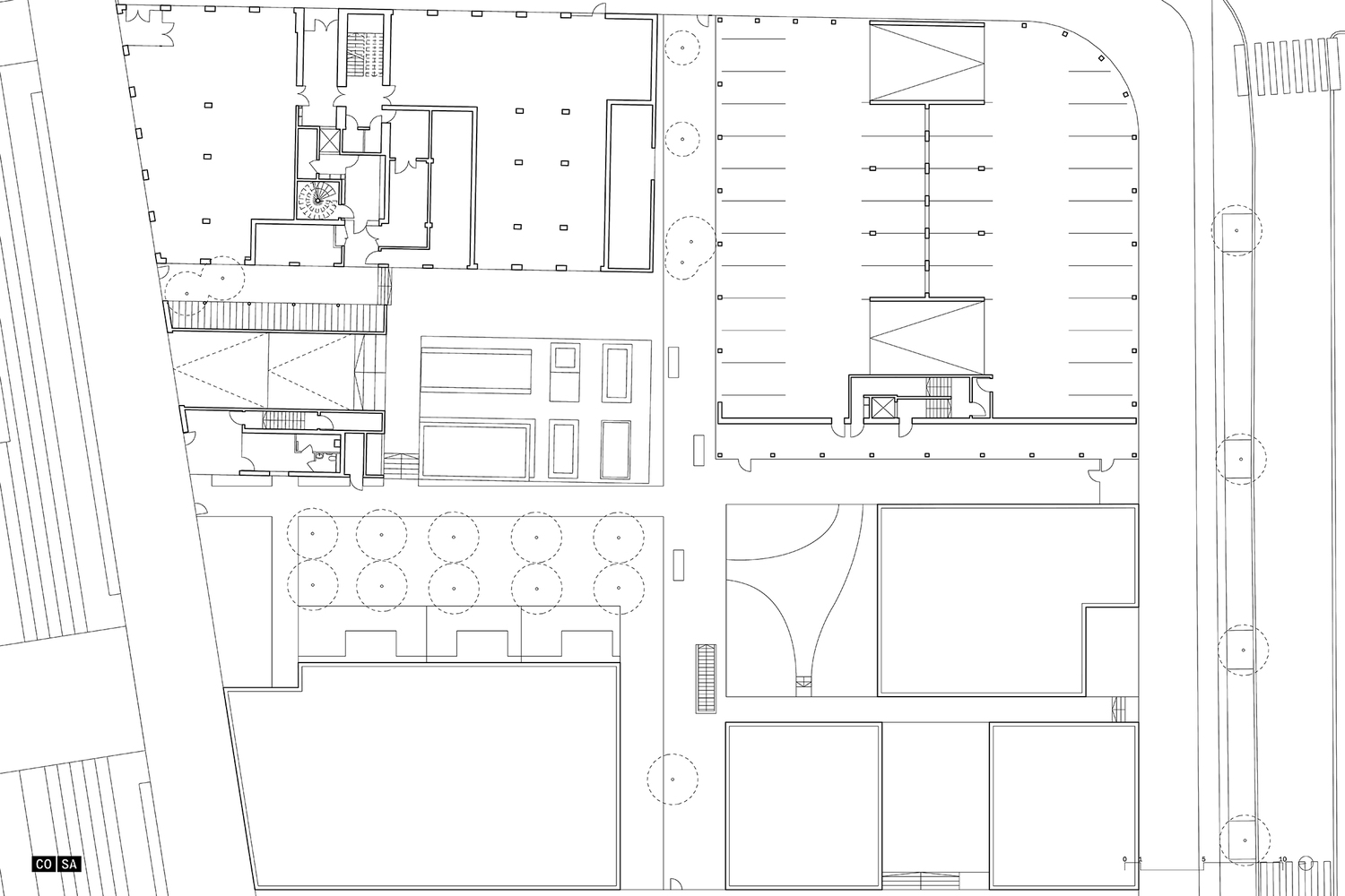 法国多瑙河维特停车场丨COSA Colboc Sachet architectures-29