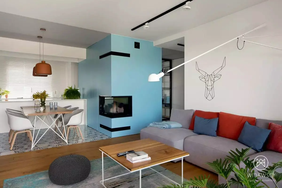 波兰 Dąbrowa Górnicza 欢乐现代公寓设计-1