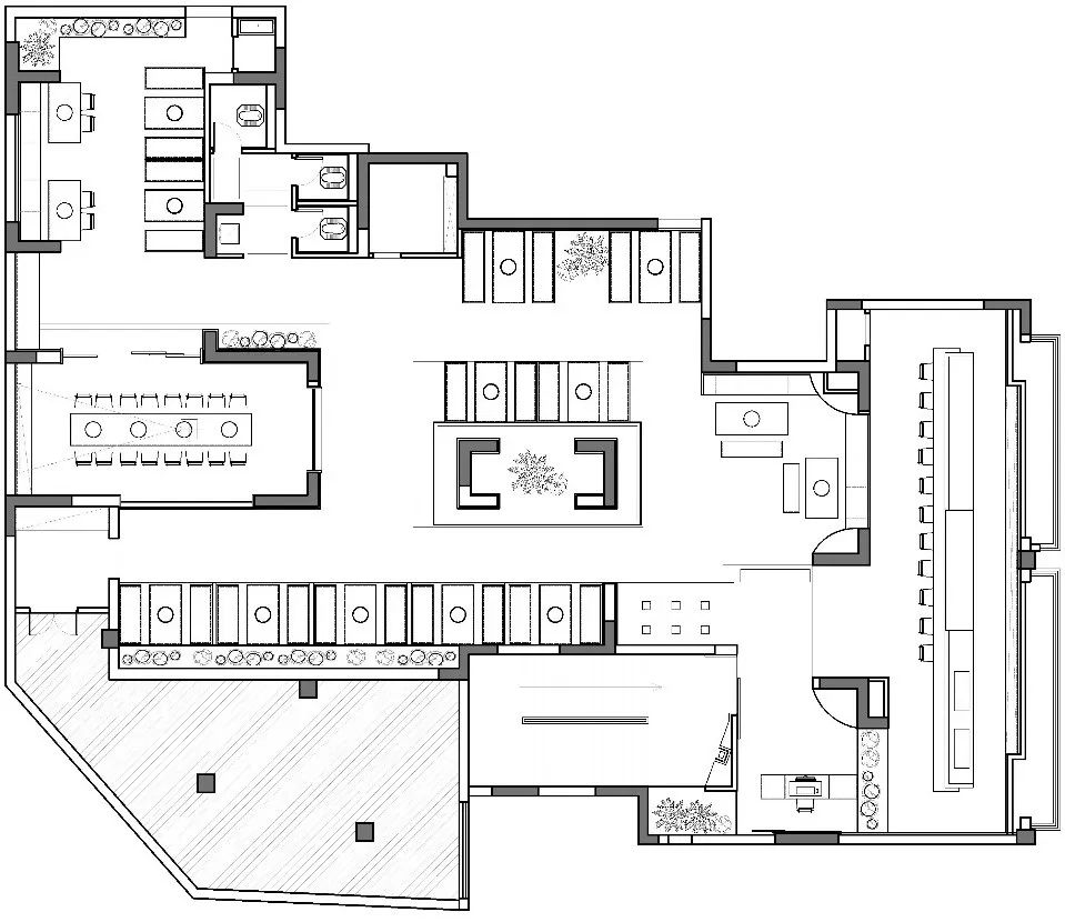 重庆赤犇炭火烤肉店——原始暗黑风潮的美食空间-48