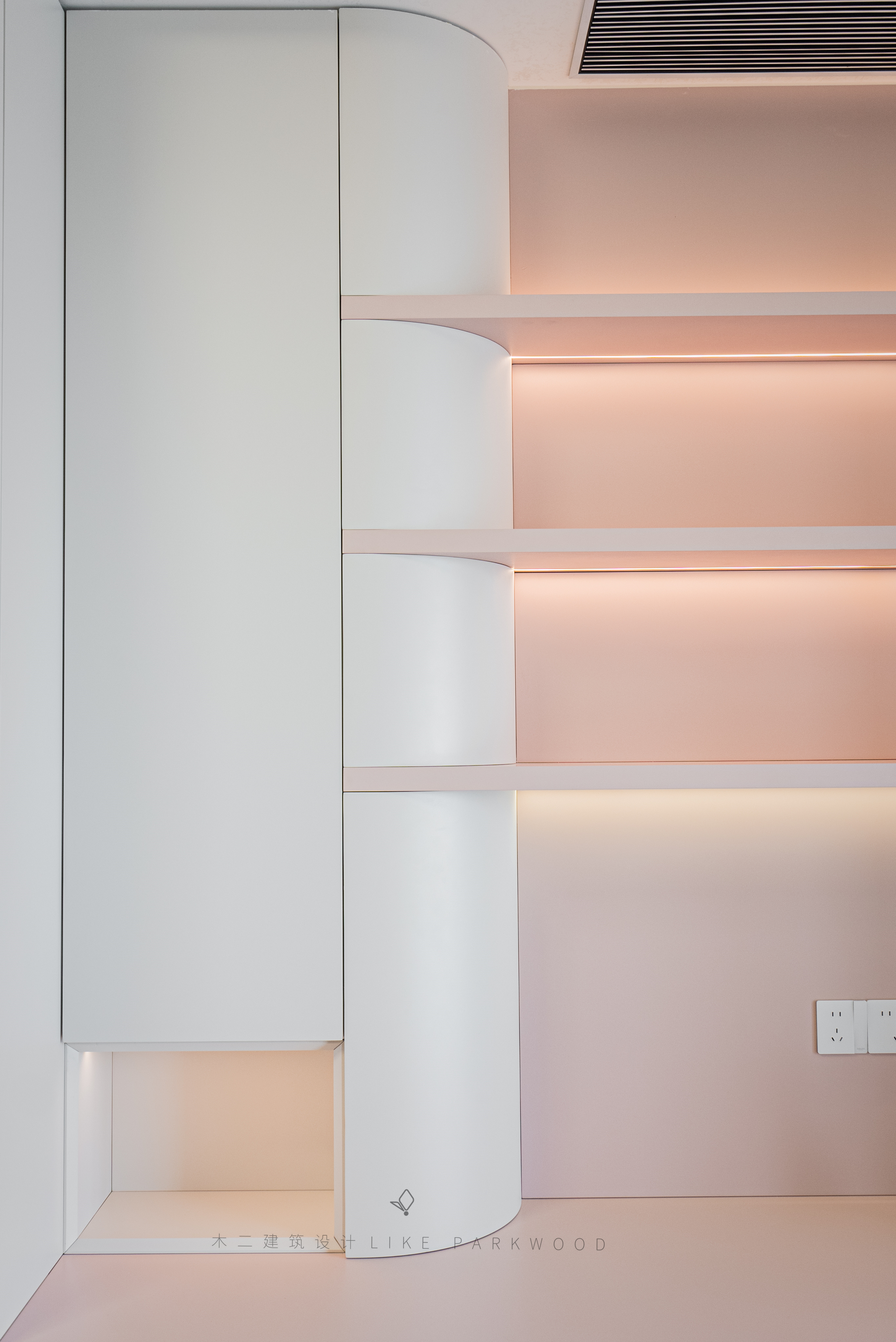 木二设计|298平极简滨江平层-27