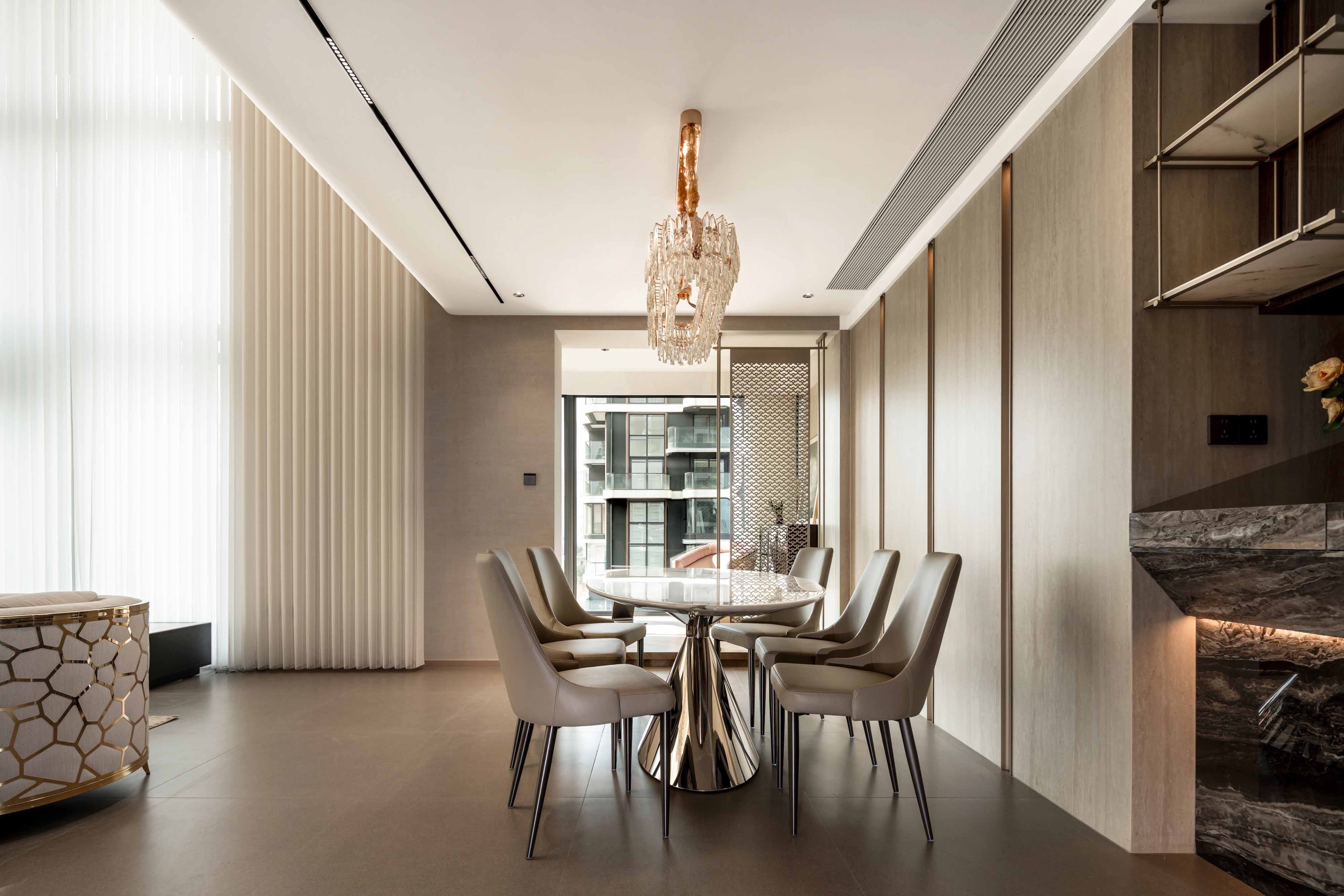 常州 225m²墅境大平层,都市雅奢之所丨中国常州丨星艺装饰全案设计中心-22