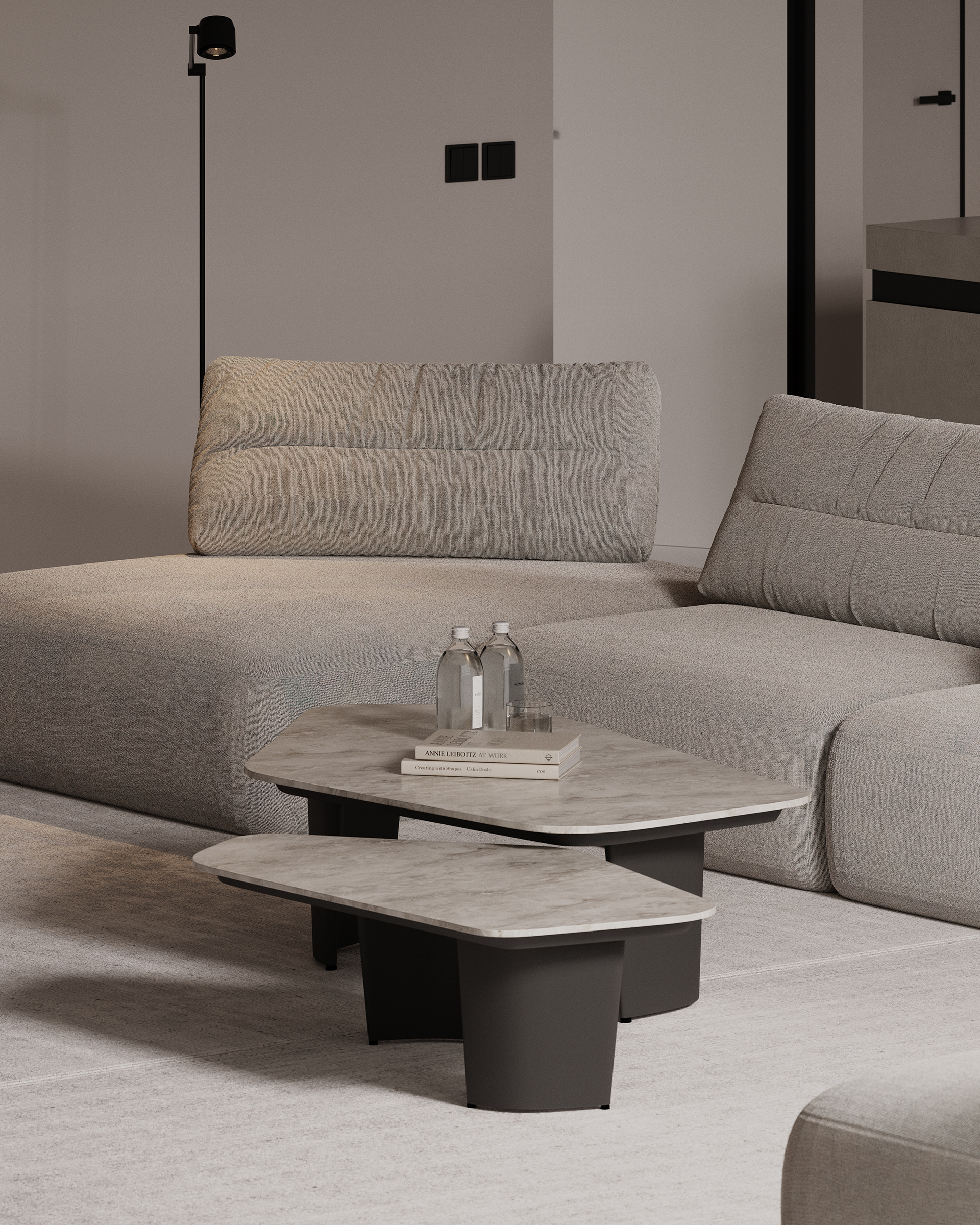 单色开放式公寓丨阿联酋迪拜-20