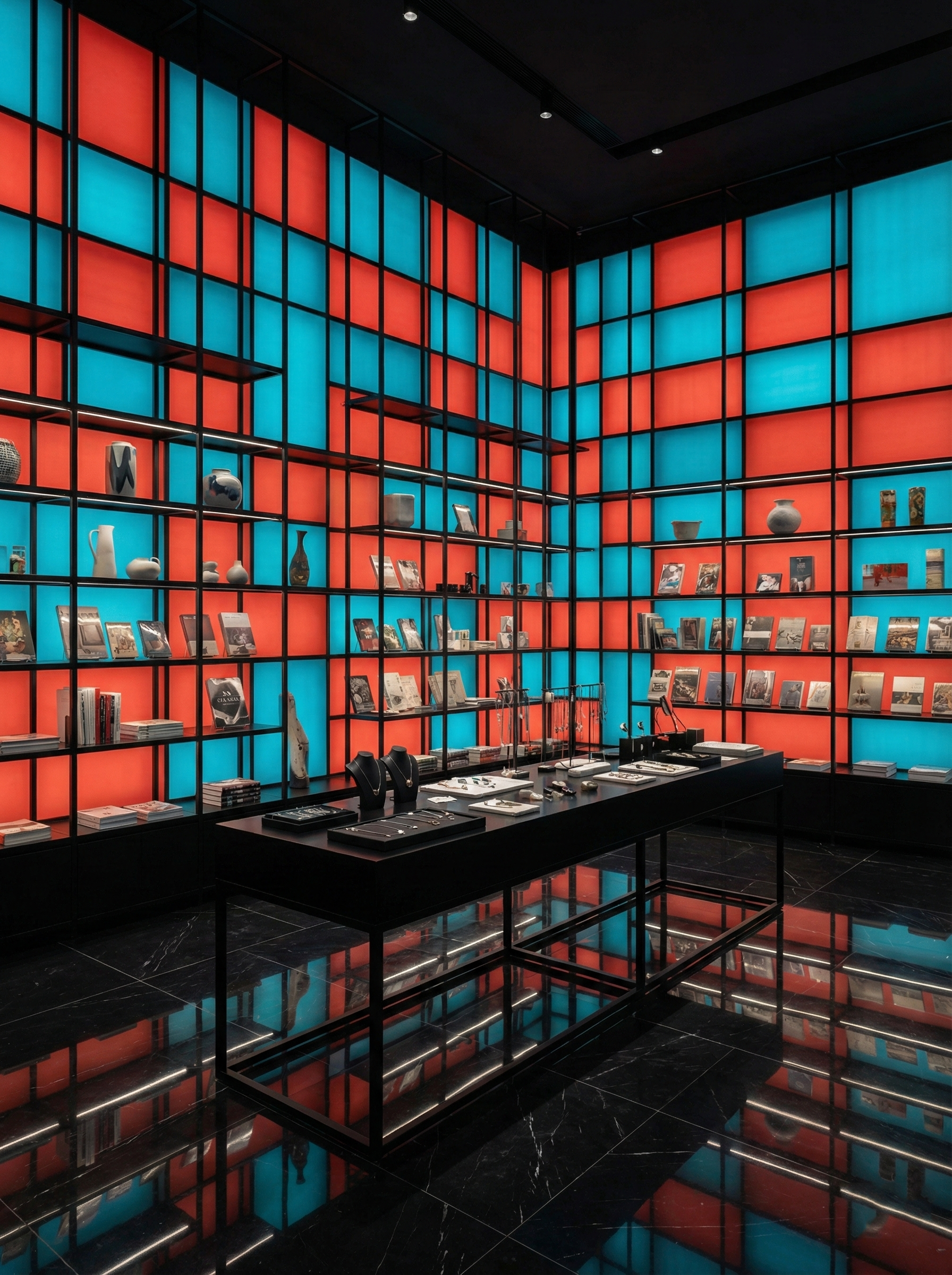 朱韵青梦【时空映相:朱青虚境】展厅设计-34