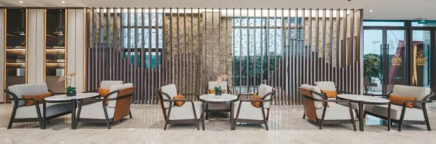 池州绿地城城市展厅——现代内敛、古典韵味与现代风尚交融-14