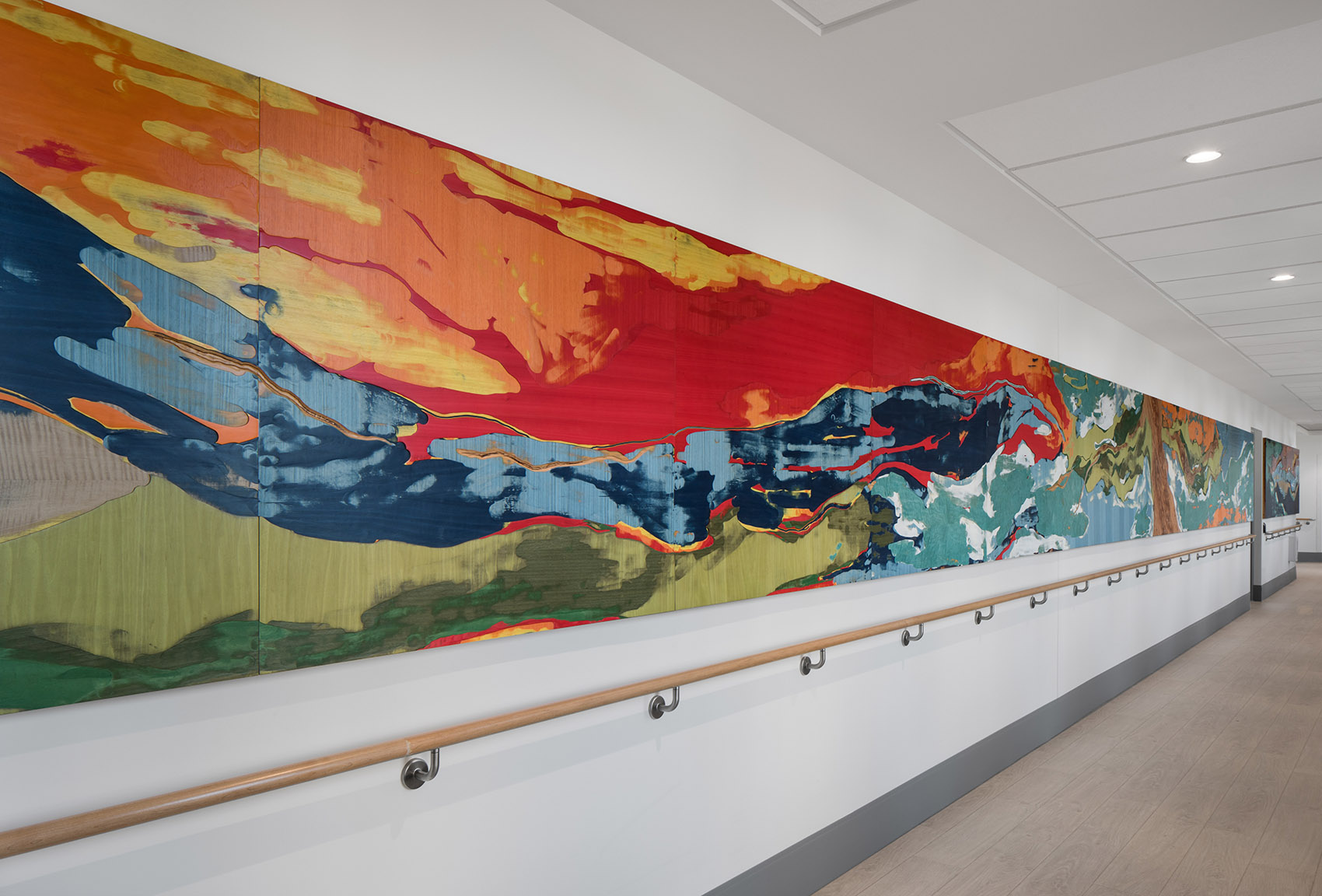 Le cycle du présent装饰壁画，加拿大 / Yechel Gagnon-12