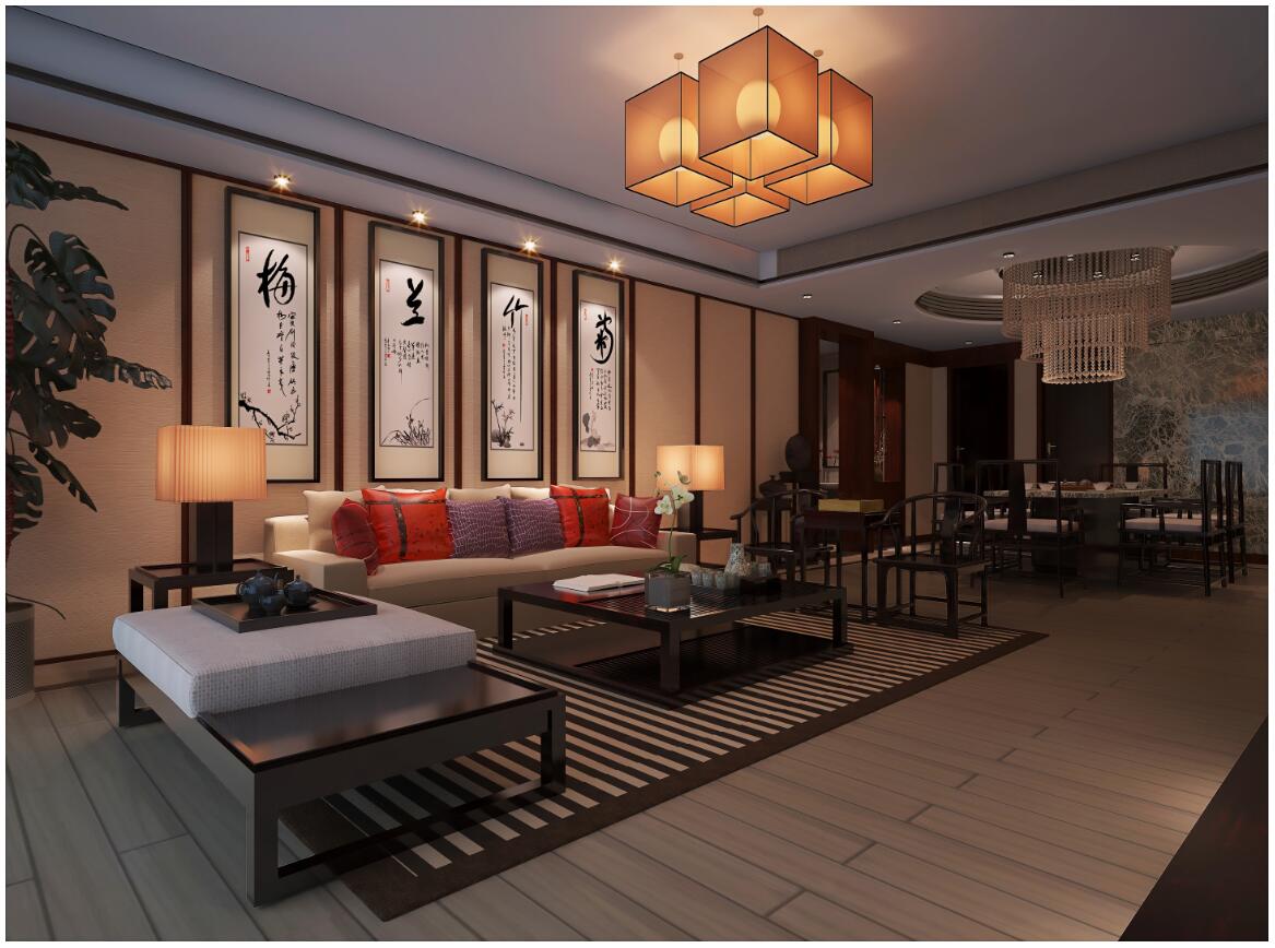 肇庆星湖湾新中式家居设计-2