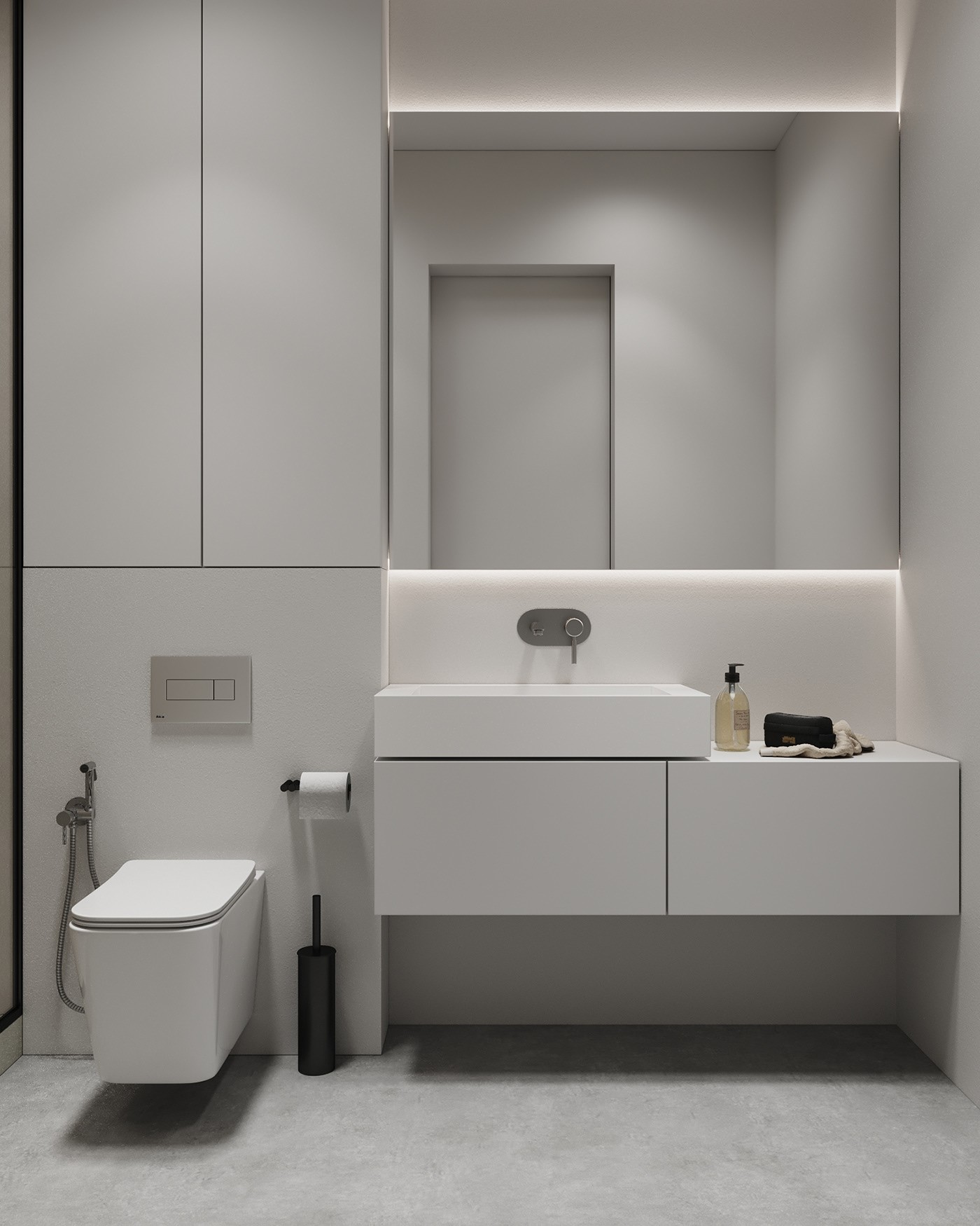 复式简约，白色调空间设计！-10