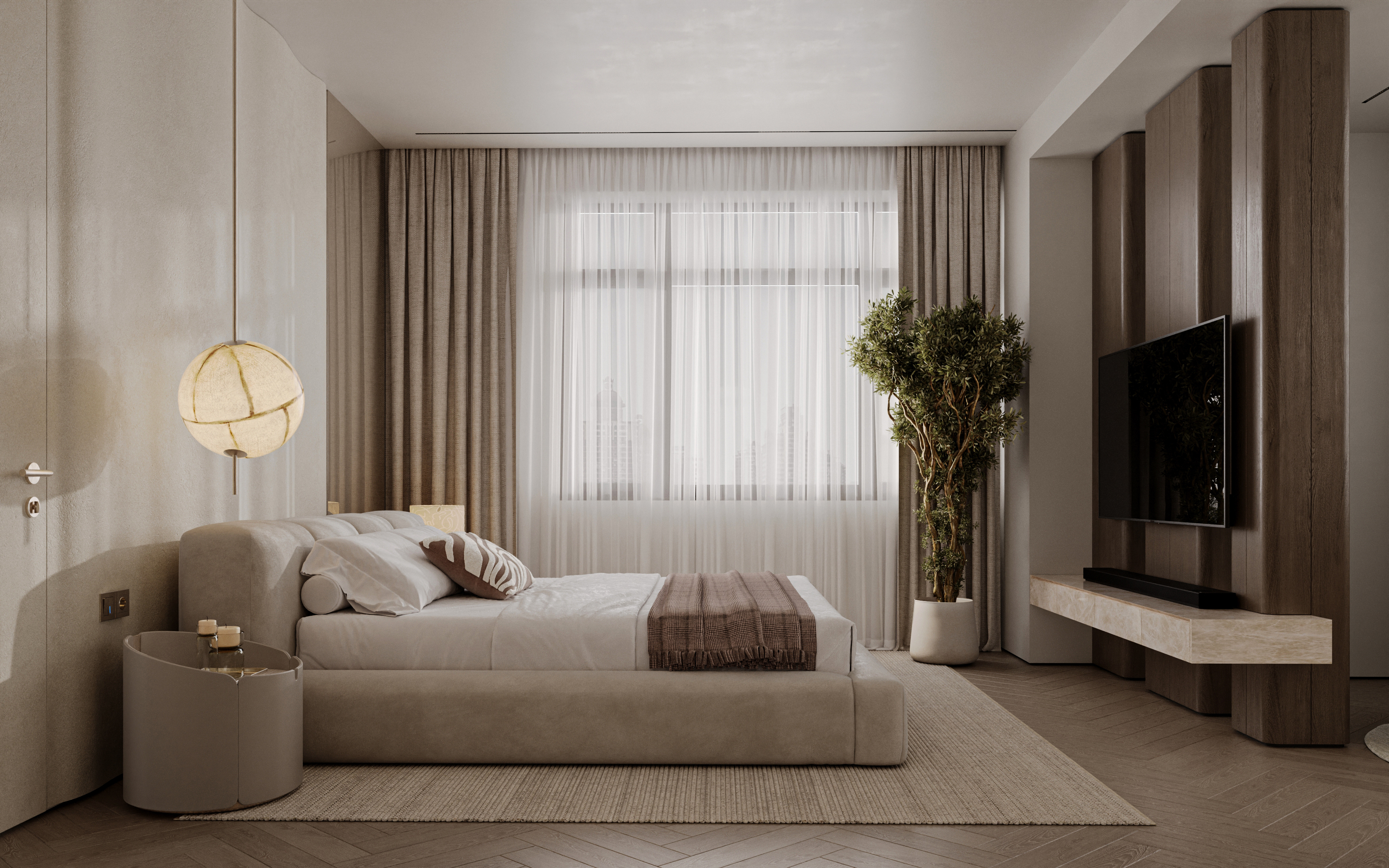 LATTE项目  主卧室丨Sher.Architects-11