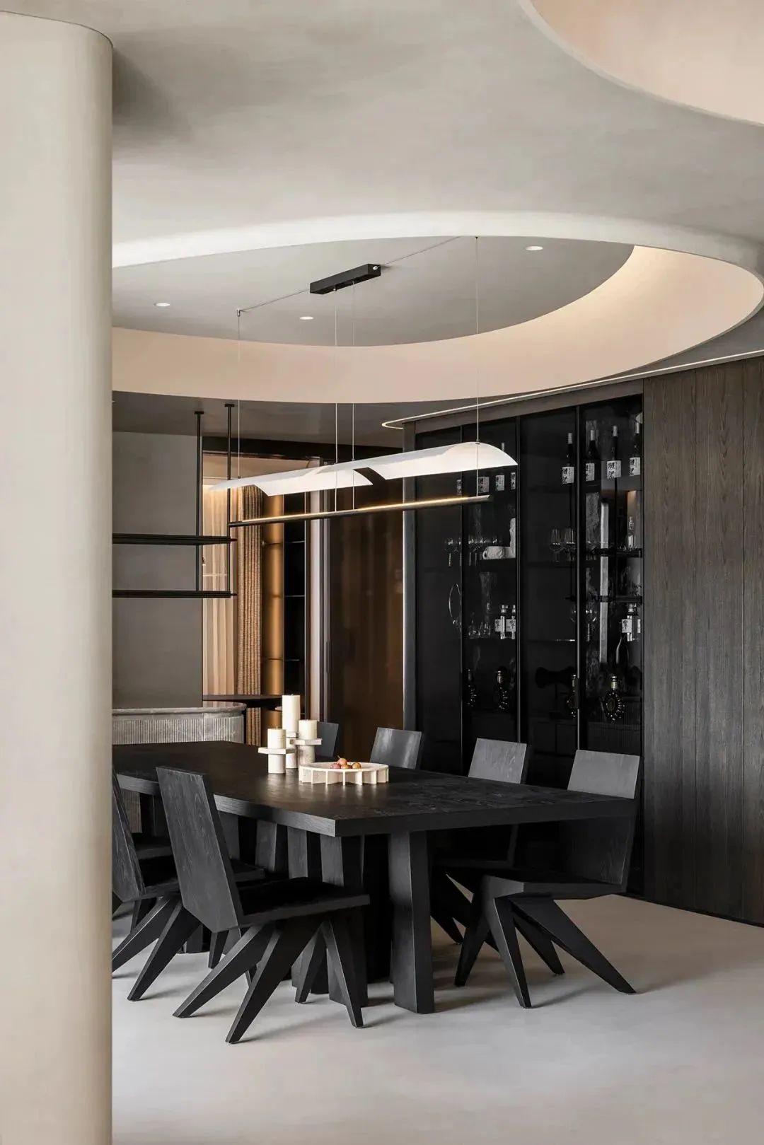 现代风格大平层设计-30