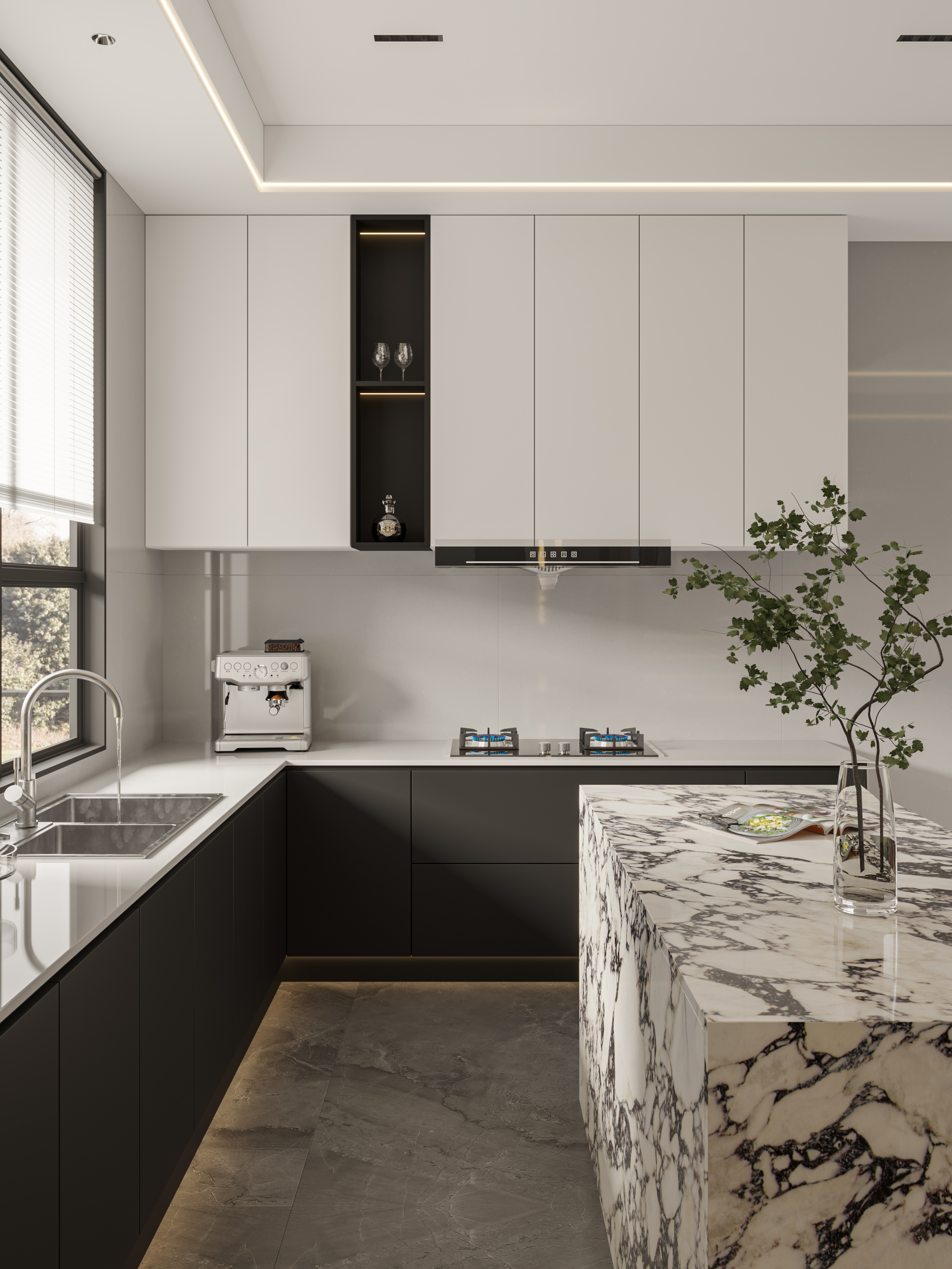 绘感视觉设计——现代别墅设计案例-8