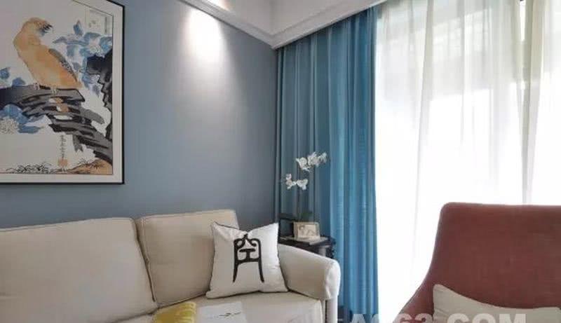 温馨淡蓝之家-5