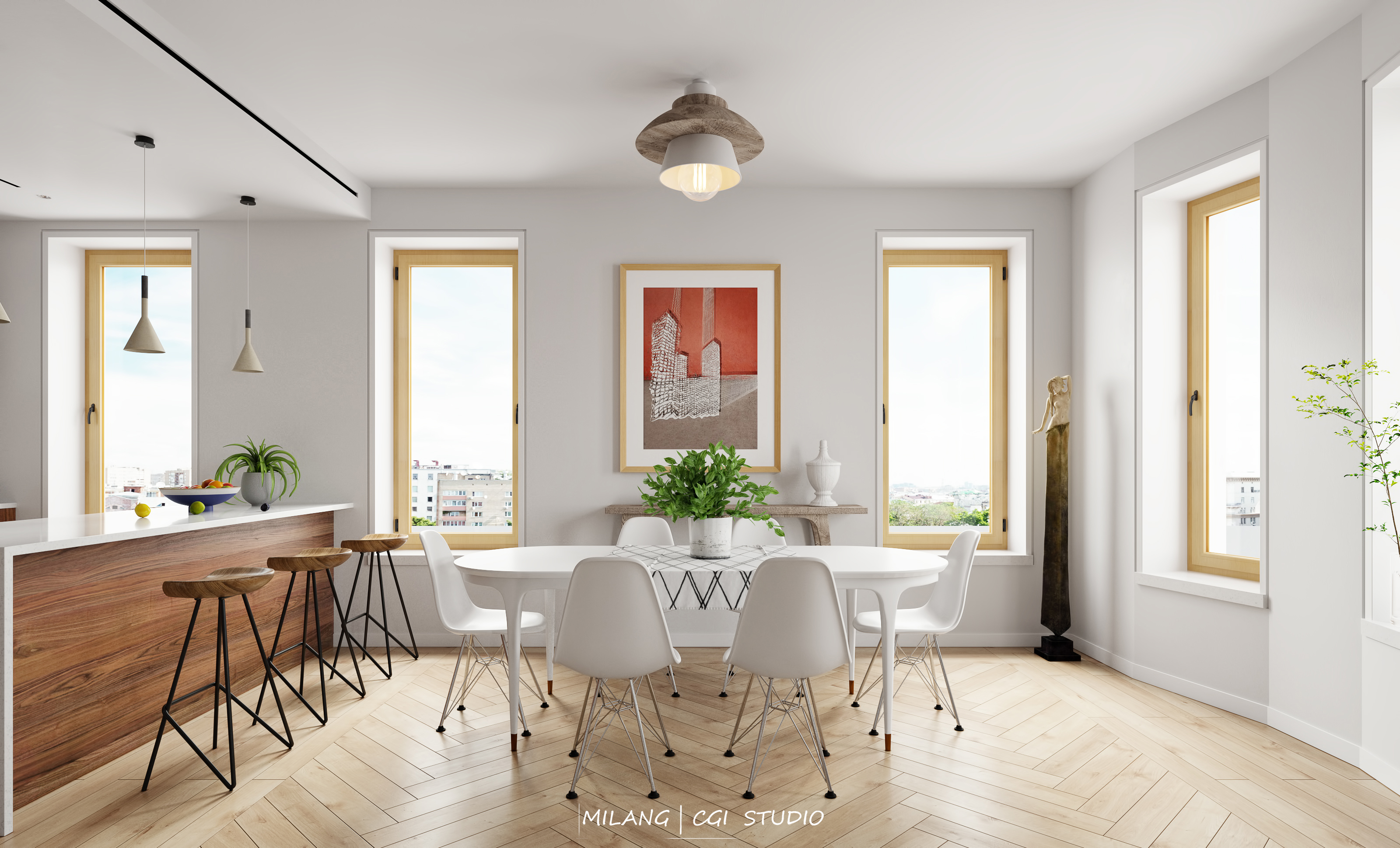 明廊 MILANG | 2021 年首个渲染作品-6