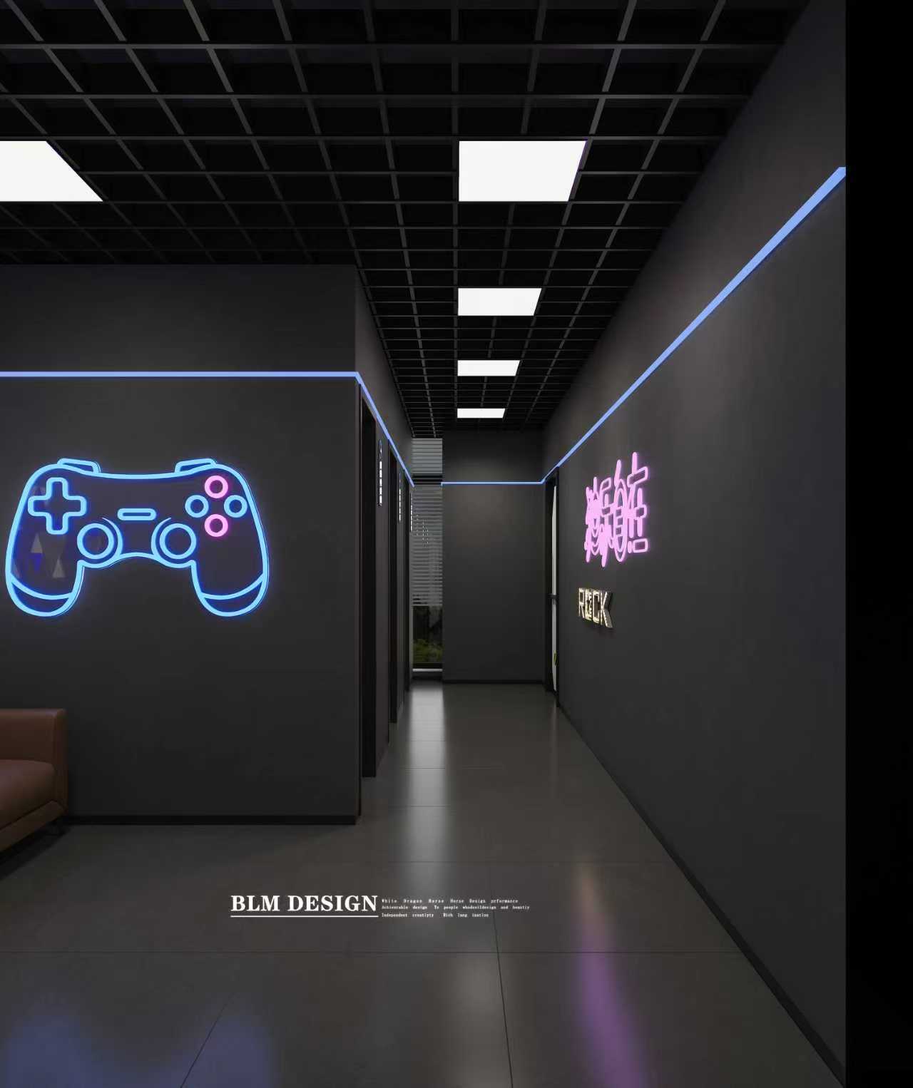 网吧效果图案例-4