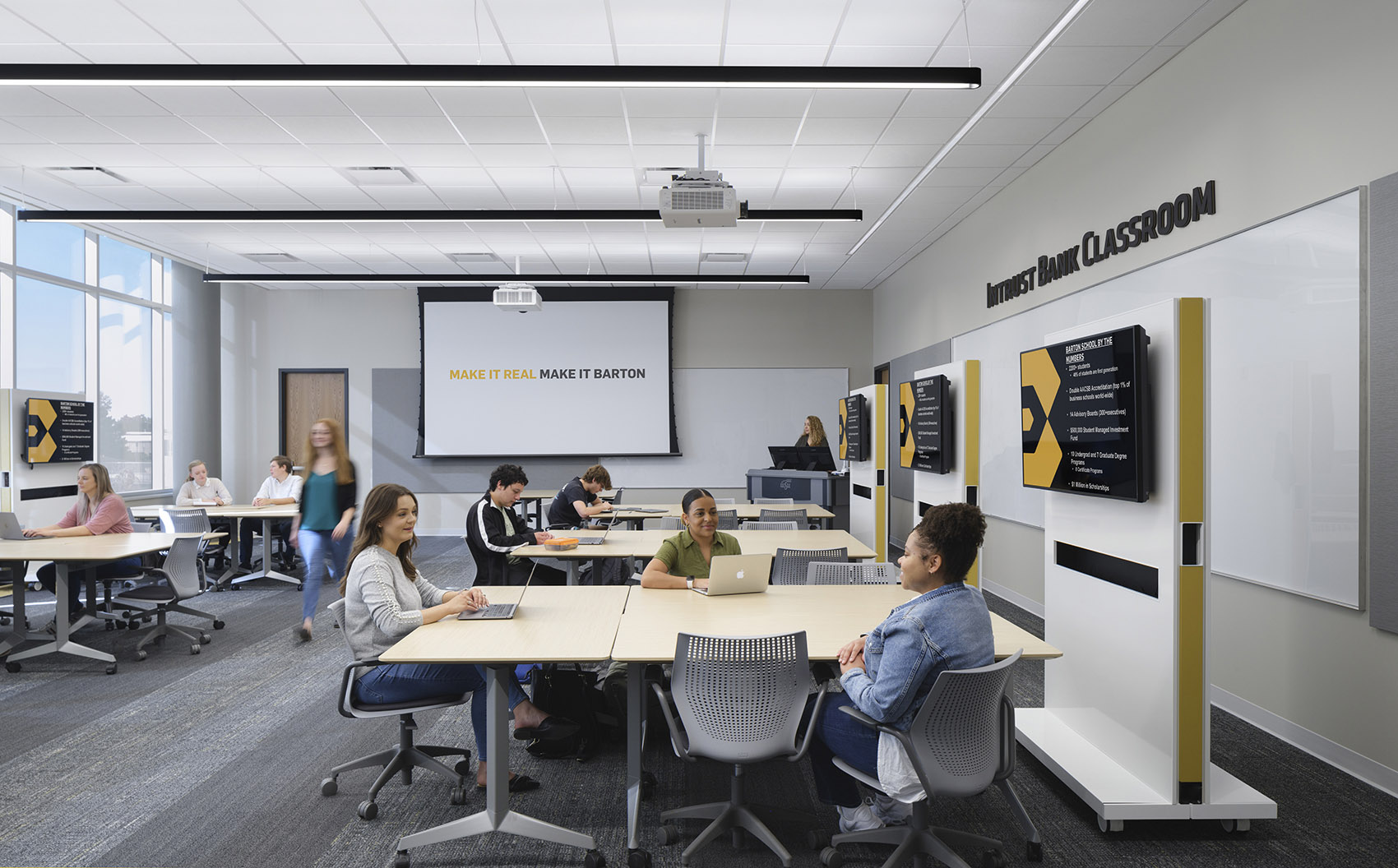 威奇托州立大学巴顿商学院 – 伍尔西楼丨美国威奇托丨Gensler-36