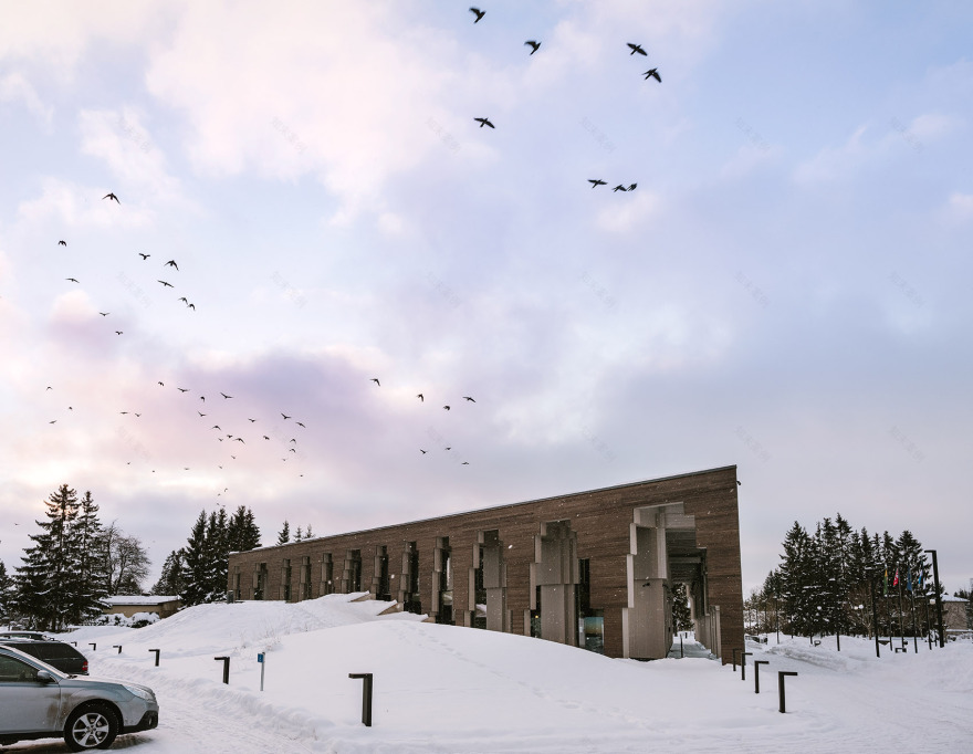 Saue 乡村市政大楼丨爱沙尼亚丨molumba-99