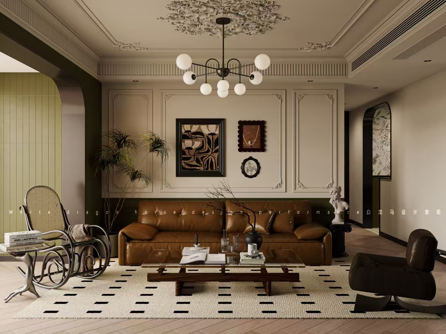 南洋风客餐厅——白龙马效果图-1