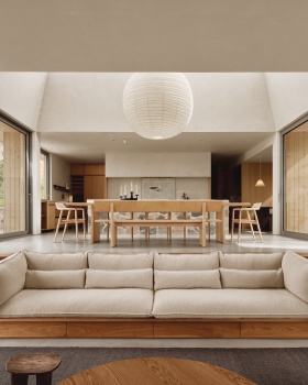 加拿大安大略省 325 平方米松岛小屋丨Bureau Tempo,Thom Fougere Studio