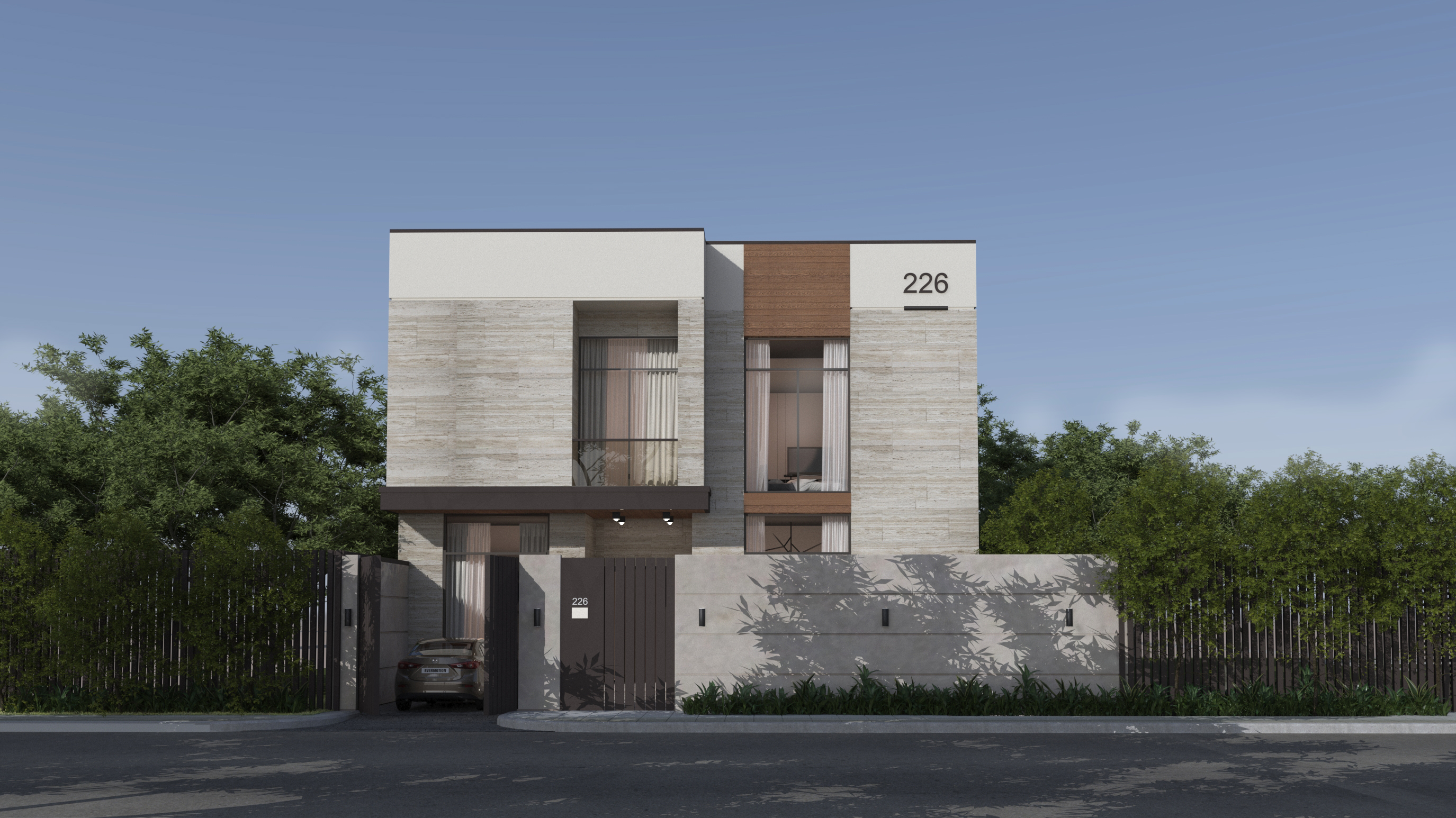 VILLA MR TAWFEEK IN JEDDAH CITY -ARCHITECTURE FACADE-4