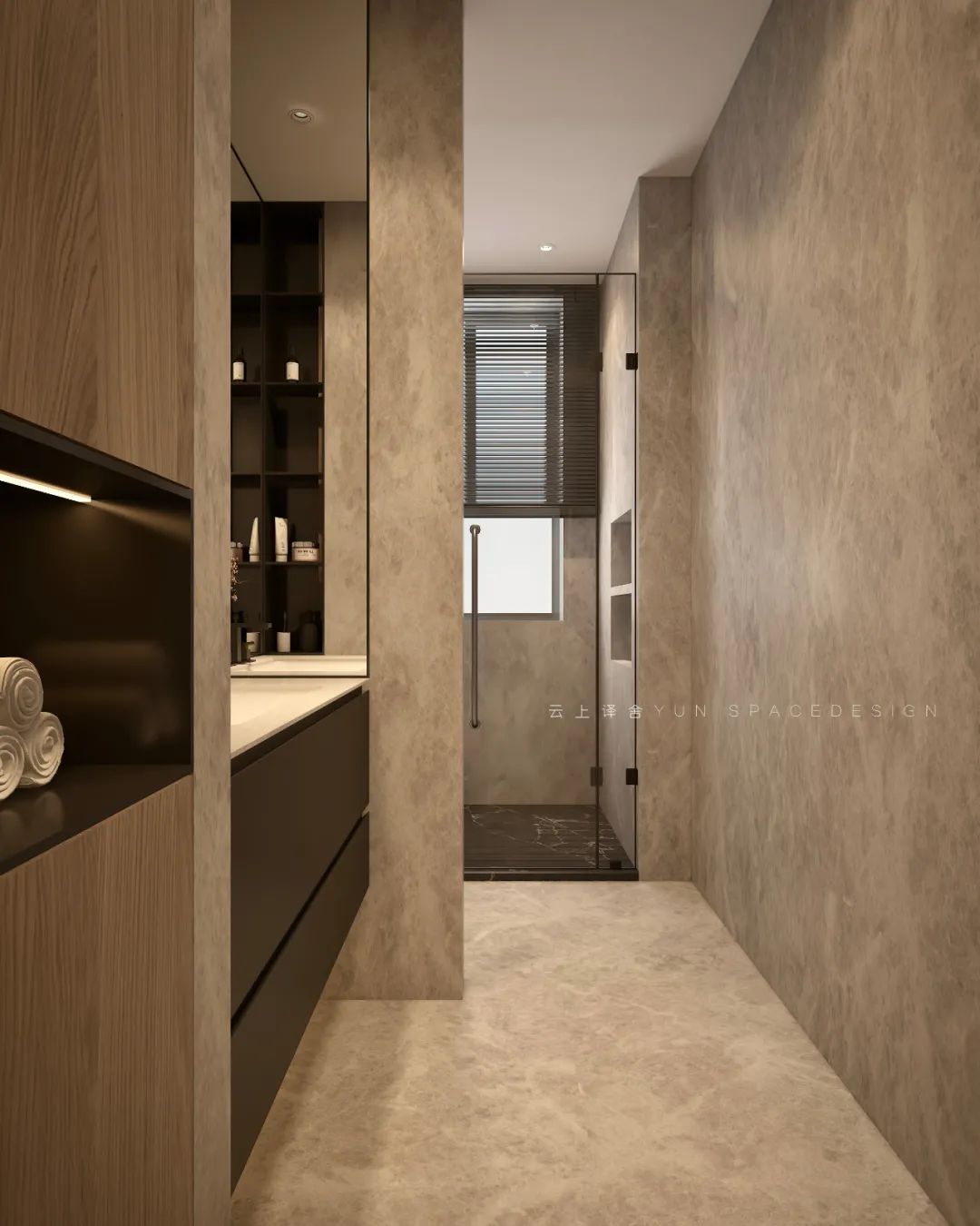 云上设计 | 龙廷贵府 220㎡现代私宅,演绎品质生活-21