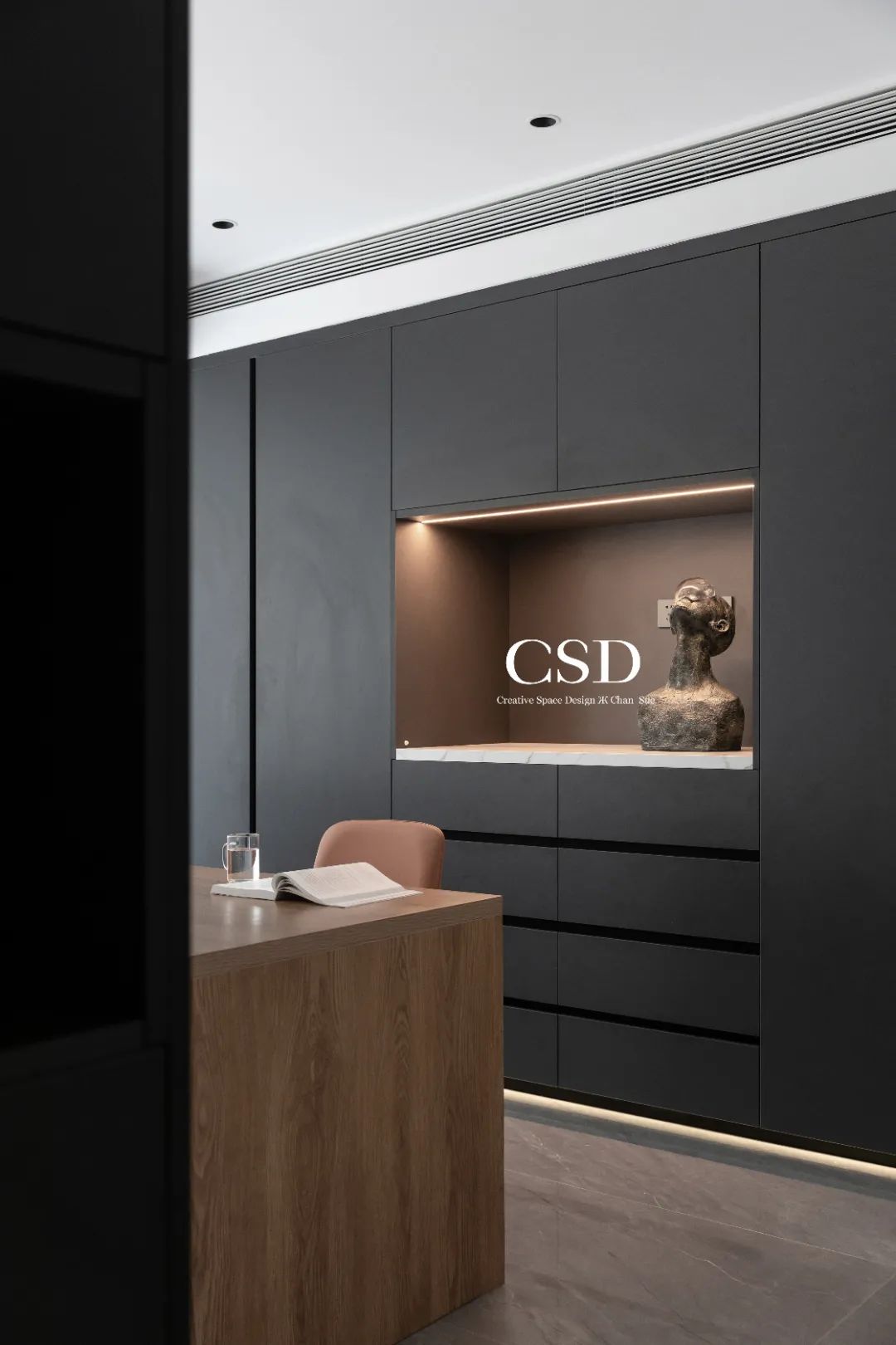 极简生活的艺术 · 长沙明晟壹城 130㎡住宅设计丨中国长沙丨香港 CSD 设计事务所-110