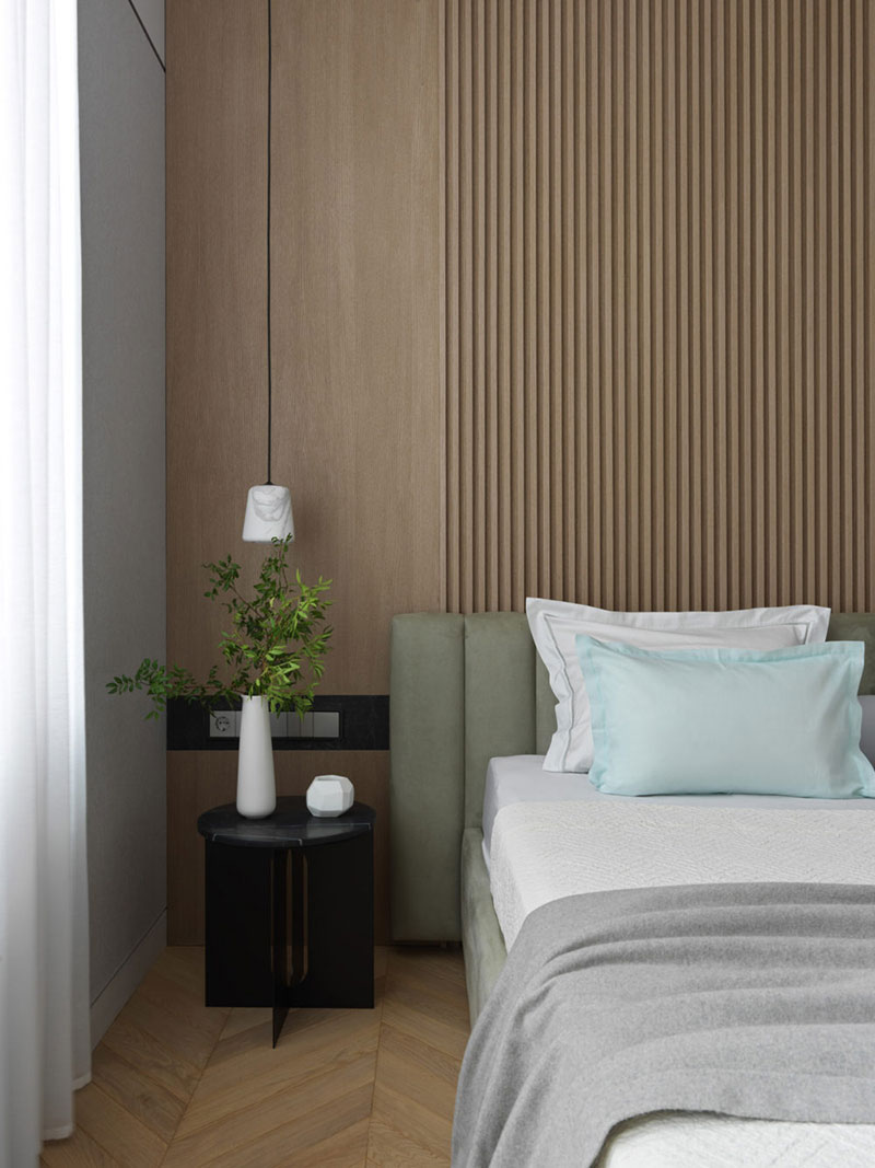 莫斯科 80 平米现代公寓，极简风格与强大储物空间的完美结合-11