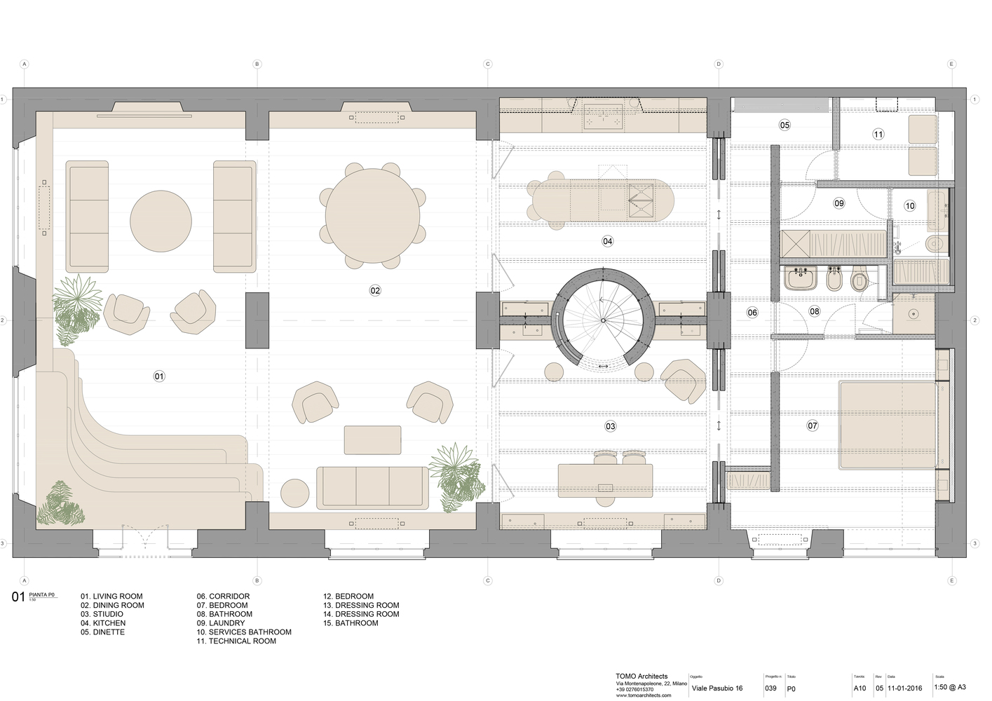 米兰实验室改造丨意大利米兰丨Tomoarchitects-14