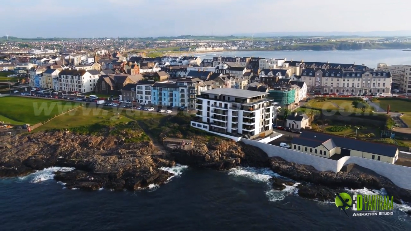 3D 建筑可视化公寓漫游丨美国纽约丨Yantram 建筑设计工作室-9