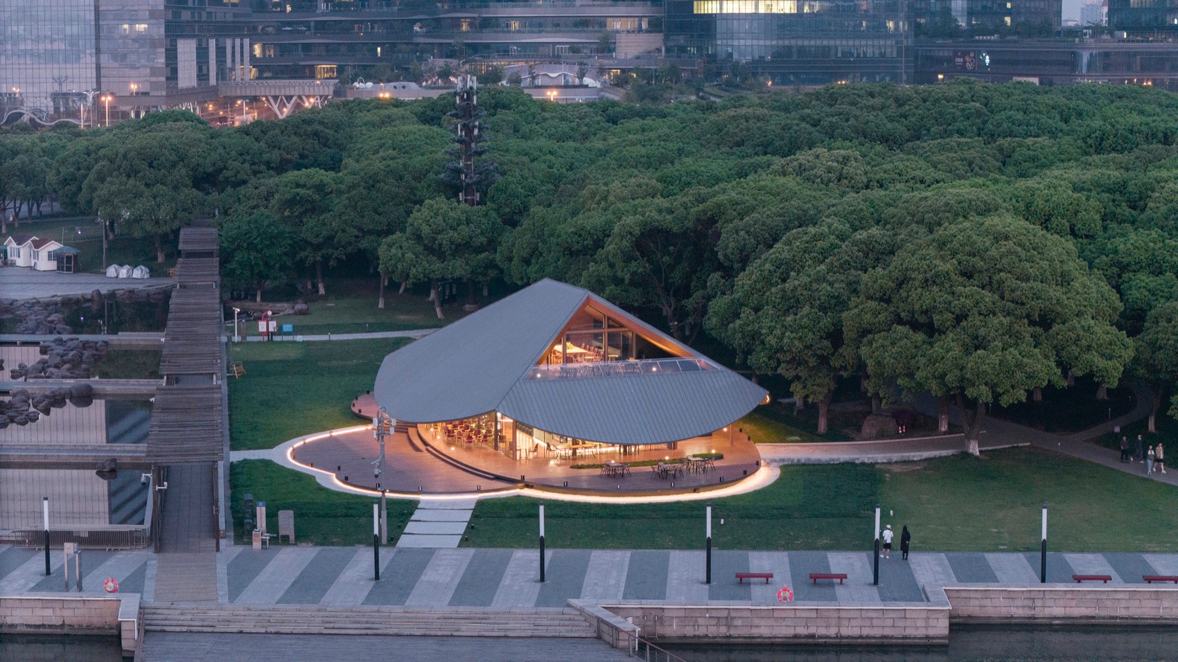 金鸡湖1号驿站，苏州 / 繁星建筑工作室-106